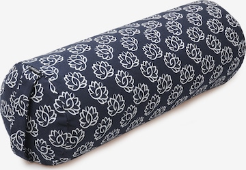 Yogishop Pillow in Blue: front