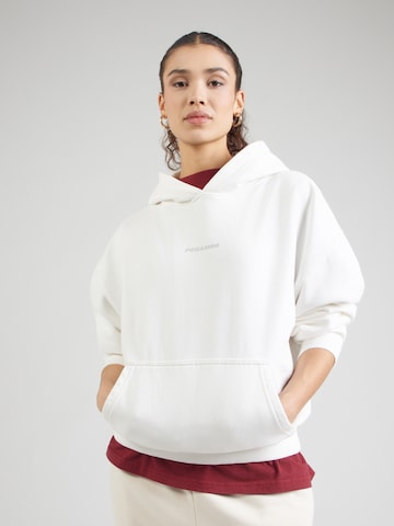 Pegador - Sudadera 'ATNA' en blanco: frente