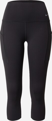 NIKE Skinny Sporthose 'UNIVERSA' in Schwarz: predná strana