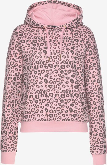 KangaROOS Sweatshirt in hellpink / schwarz, Produktansicht