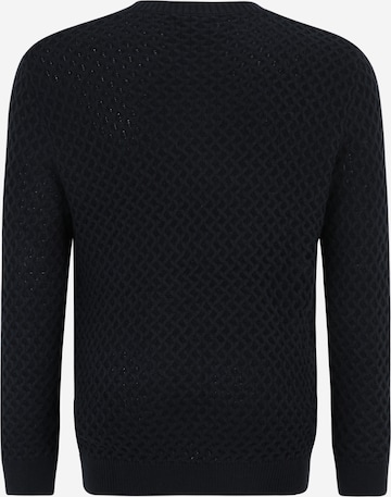 Jack & Jones Plus Pullover 'STEEN' i blå