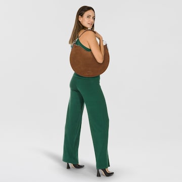 Coccinelle Schultertasche 'Sunup' in Braun: Vorderseite