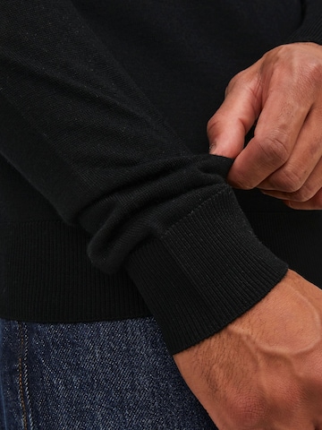 JACK & JONES Pullover '12216829'‌‌‌‌‌‌‌‌‌ in Schwarz