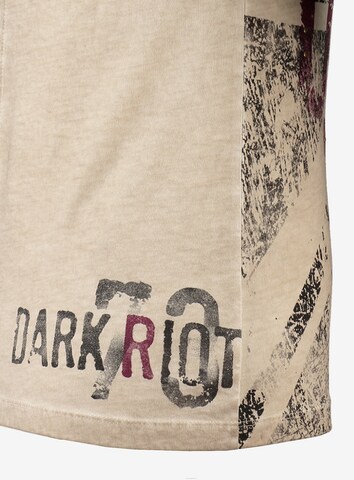 T-Shirt 'Riot' Key Largo en beige