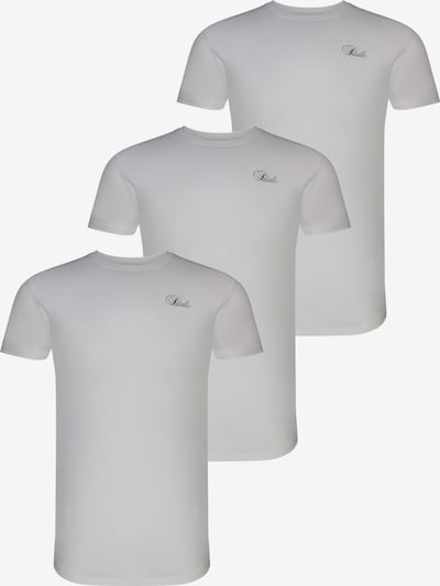 SikSilk Toiminnallinen paita koossa L värissä musta / valkoinen, Tuotenäkymä