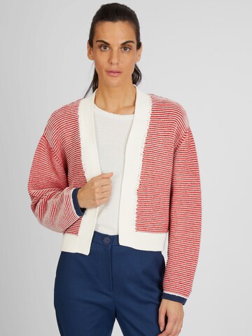 Lovely Sisters Knit Cardigan 'Carry' in Red: front