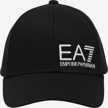 Cappello da baseball di EA7 Emporio Armani in nero