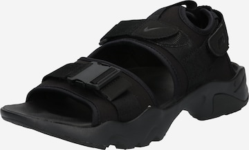 Nike Sportswear Hiking Sandals 'Canyon' in Black: front