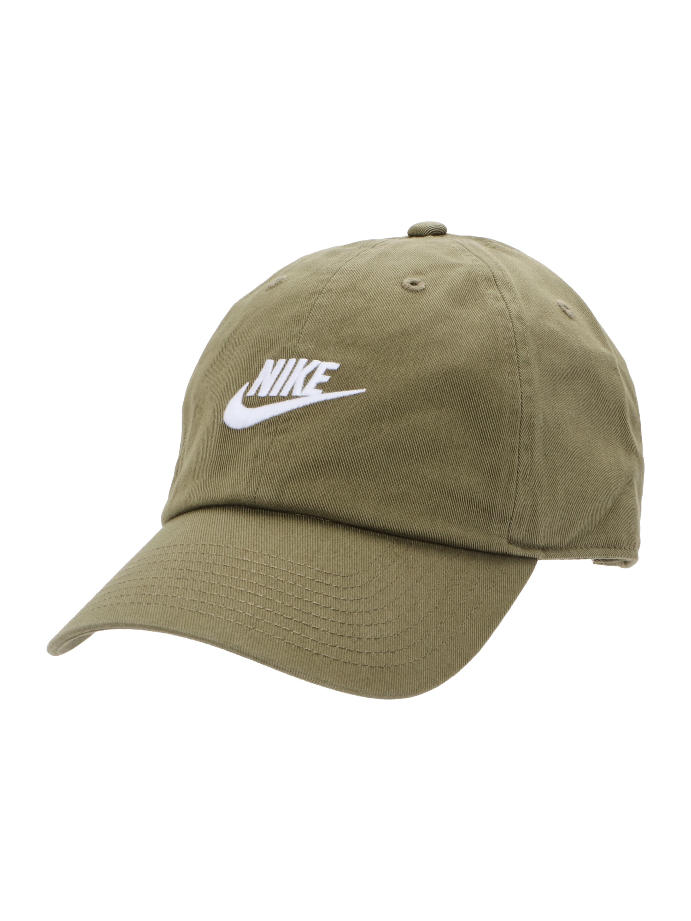 Șapcă 'CLUB' de la Nike Sportswear pe verde: față
