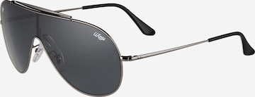 Ray-Ban Sunglasses 'WINGS' in Silver: front