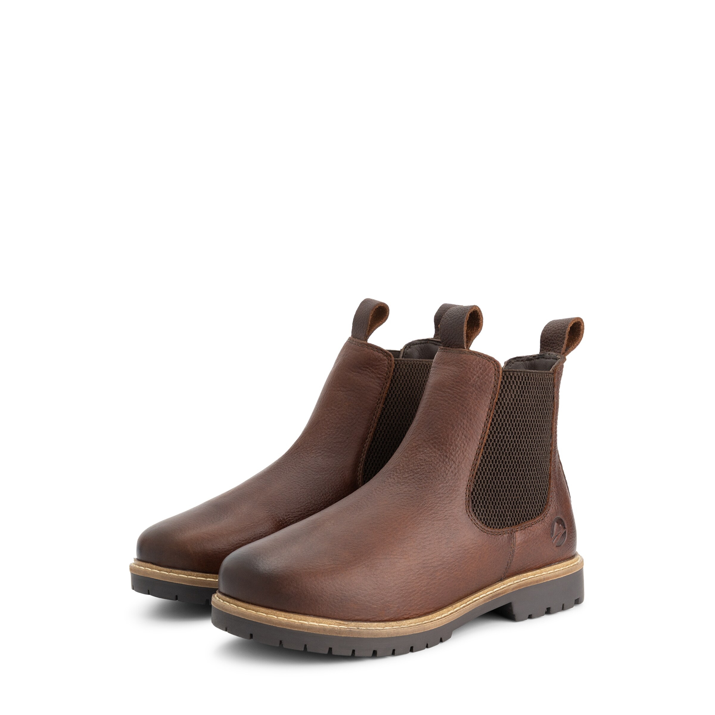 Travelin Chelsea boots 'Romstad' in Bruin