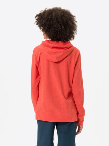 VAUDE Sports sweatshirt in Red