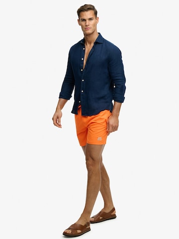 Superdry & Co Rövid fürdőnadrágok 'ESSENTIAL' - narancs