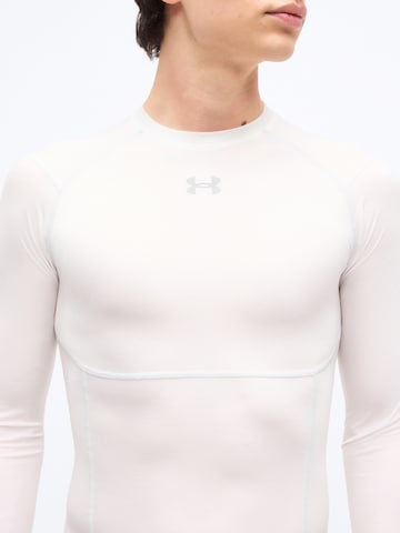UNDER ARMOUR Funktionsshirt 'HG Elite' in Weiß