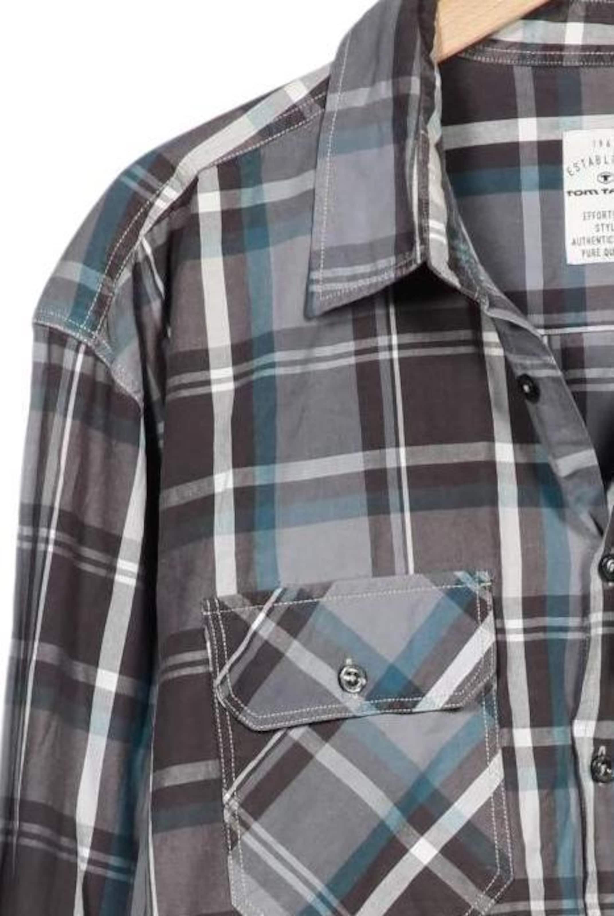 TOM TAILOR Button Up Shirt in XXL in Mixed colors