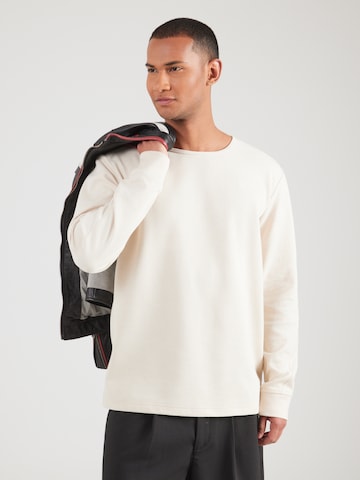 T-Shirt G-STAR en beige : devant