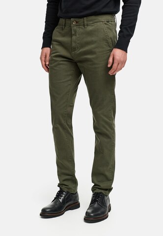 Regular Pantalon chino 'Nolan' JEFF en vert