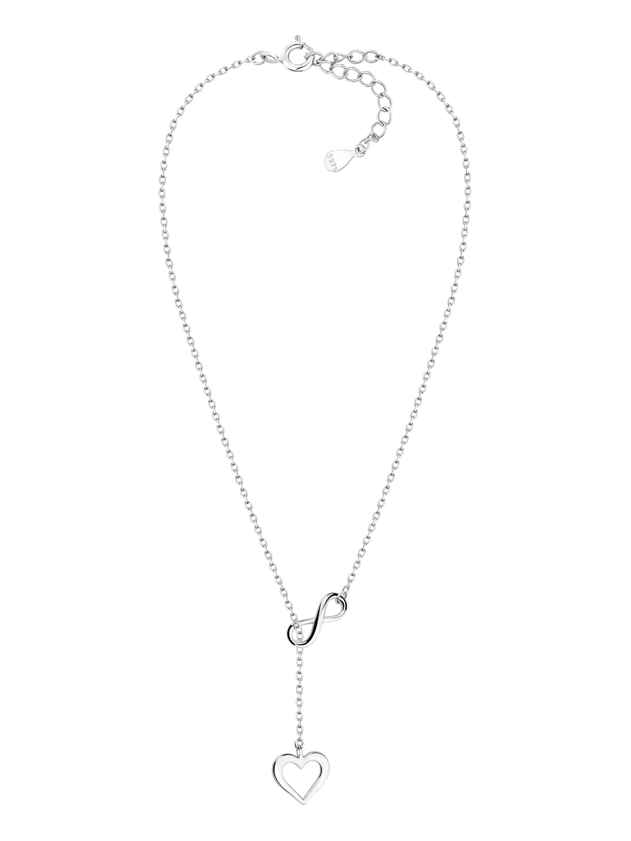 Sofia Milani Necklace 'Heart' in Silver