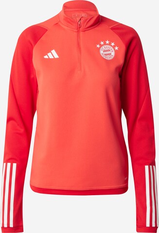 T-shirt fonctionnel ADIDAS PERFORMANCE en rouge : devant