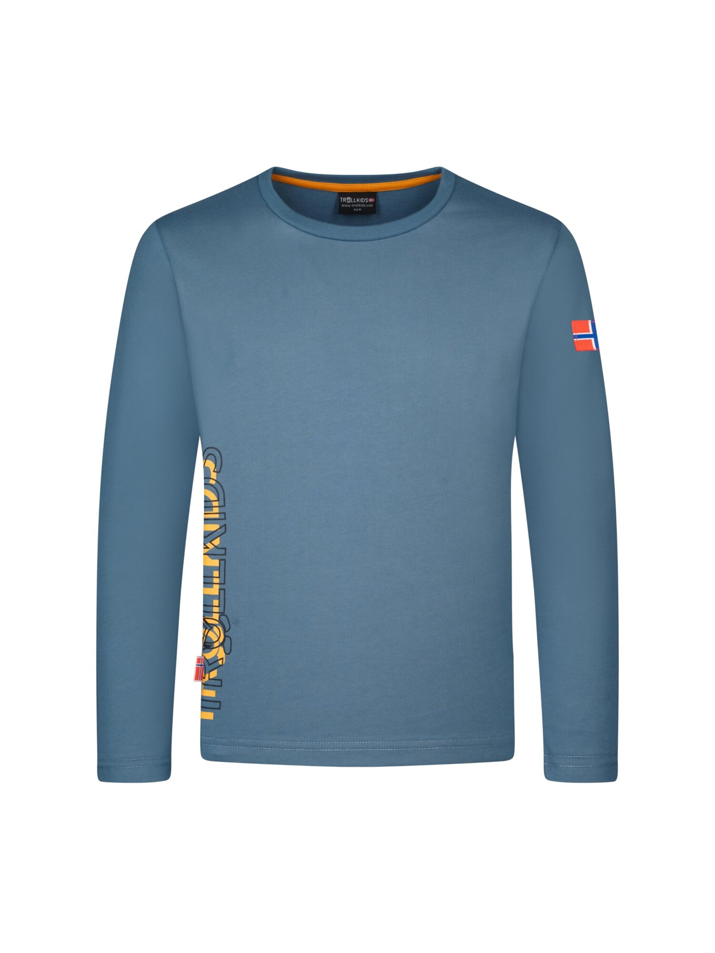 TROLLKIDS Performance Shirt in Blue: front