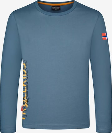 TROLLKIDS Performance Shirt in Blue: front