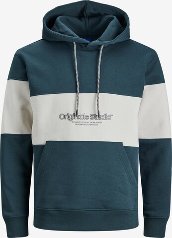 Sweat-shirt 'Lakewood' JACK & JONES en vert : devant