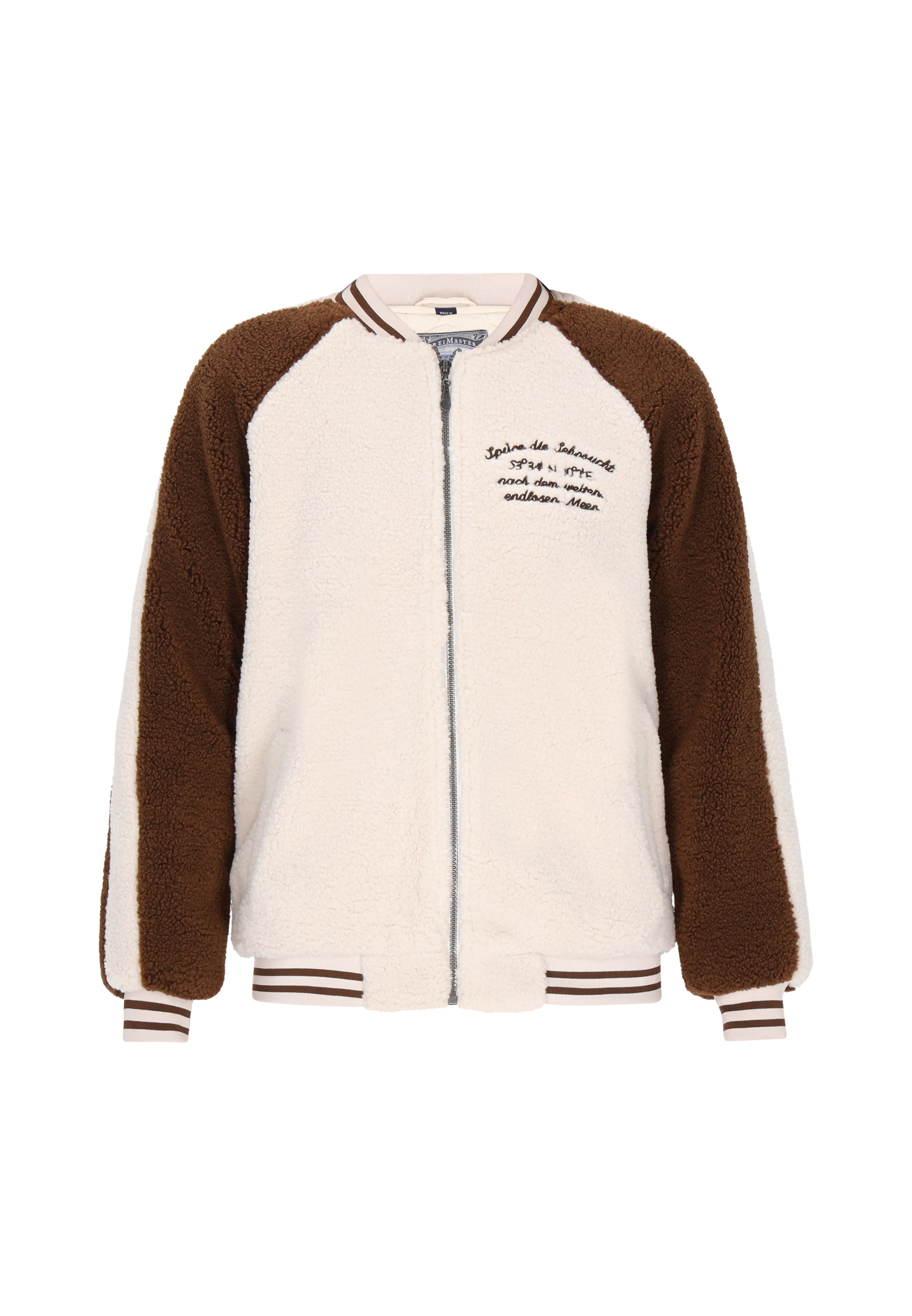 DreiMaster Vintage Between-season jacket in Beige: front