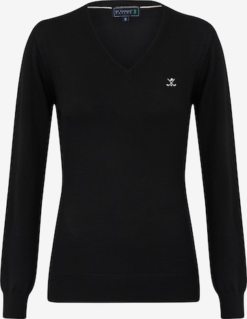 Sir Raymond Tailor Sweater 'Verty' in Black: front