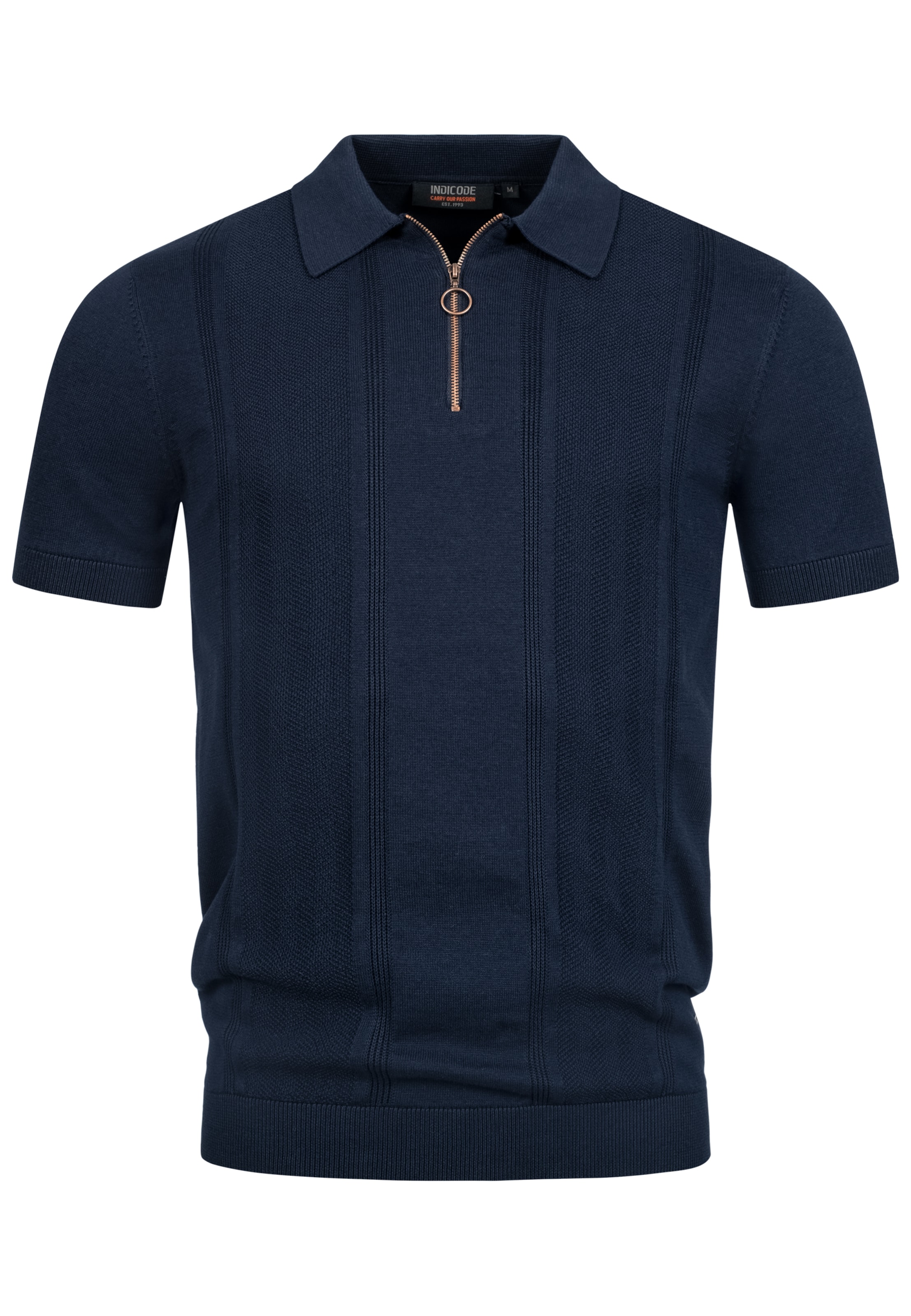 INDICODE JEANS Shirt ' Sago ' in Blau: Vorderseite