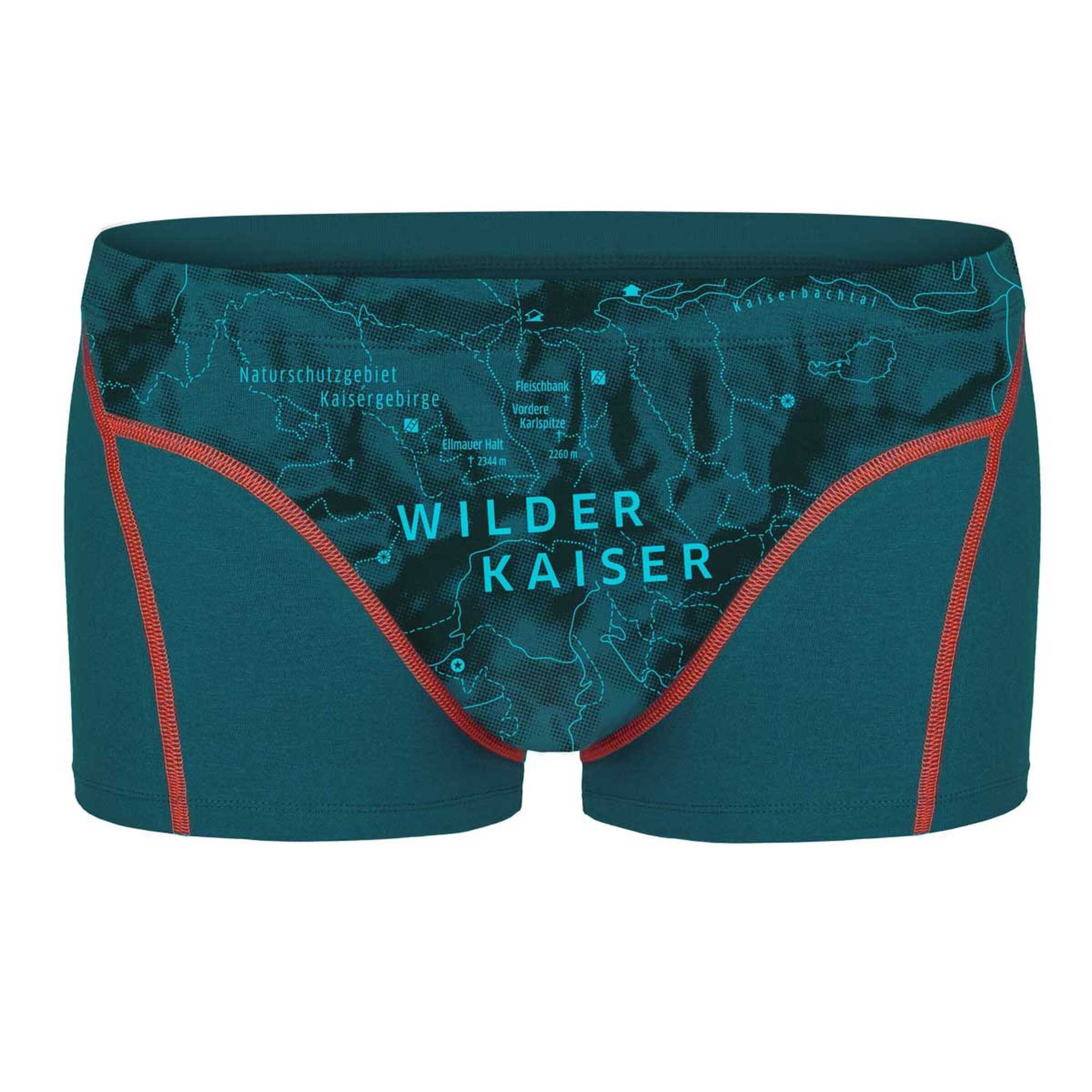 Ein schöner Fleck Erde Trunks in Blau: Vorderseite