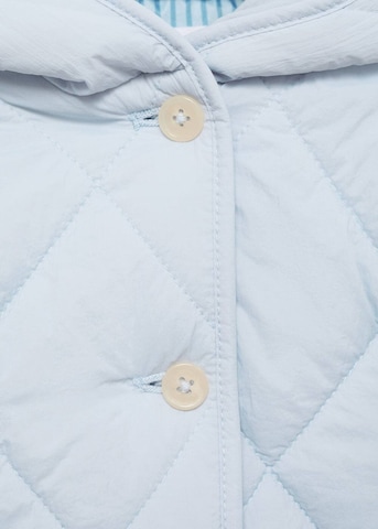 MANGO KIDS Between-Season Jacket 'Lamp' in Blue