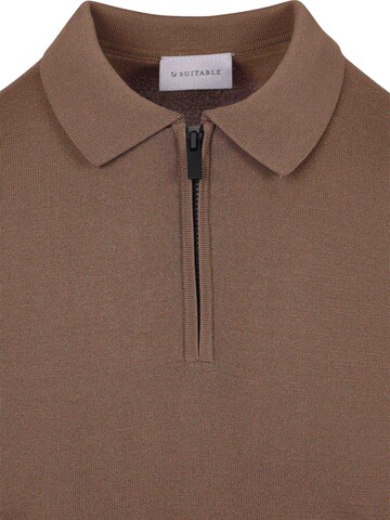 Suitable Shirt 'DAP'‌‌‌‌‌‌‌‌ in Braun
