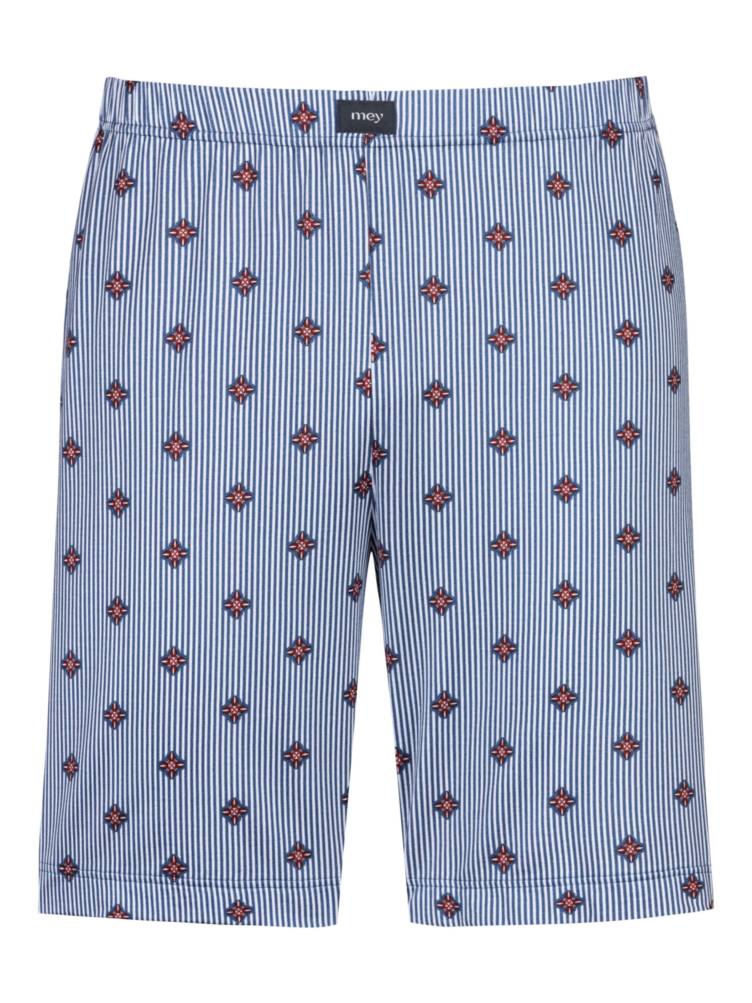 Mey Pyjamabroek in Blauw: voorkant