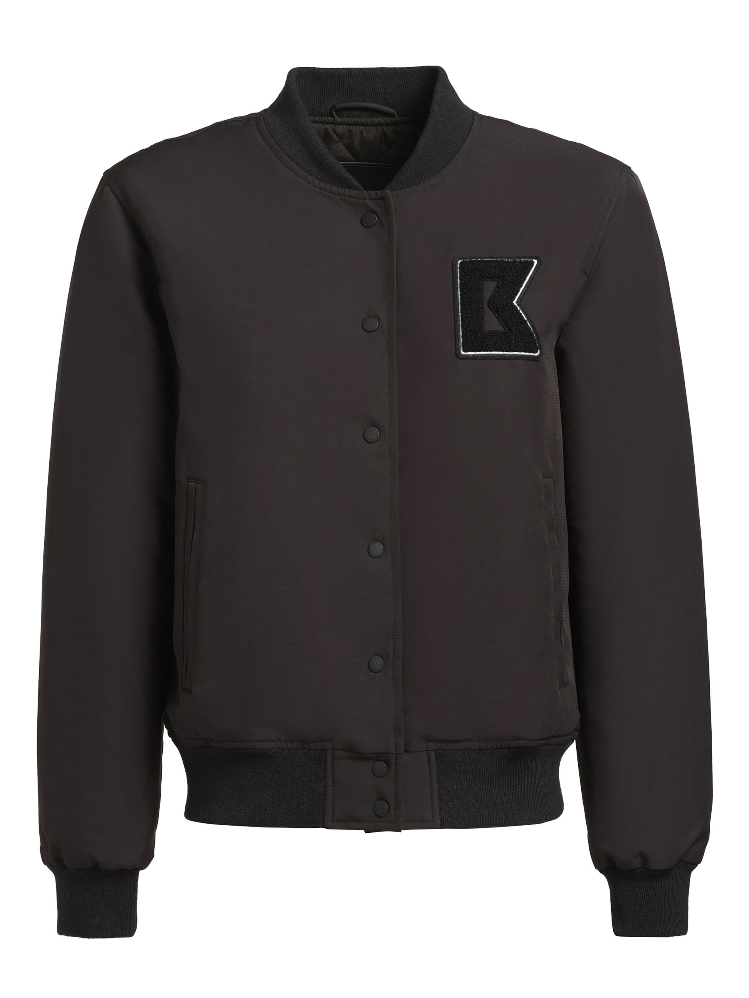 khujo Between-season jacket 'Reese' in Black: front