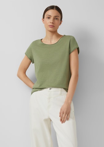 T-shirt s.Oliver en vert : devant