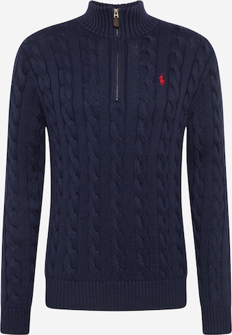 Pull-over Polo Ralph Lauren en bleu : devant