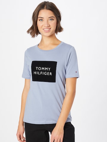 TOMMY HILFIGER Póló - kék: elől