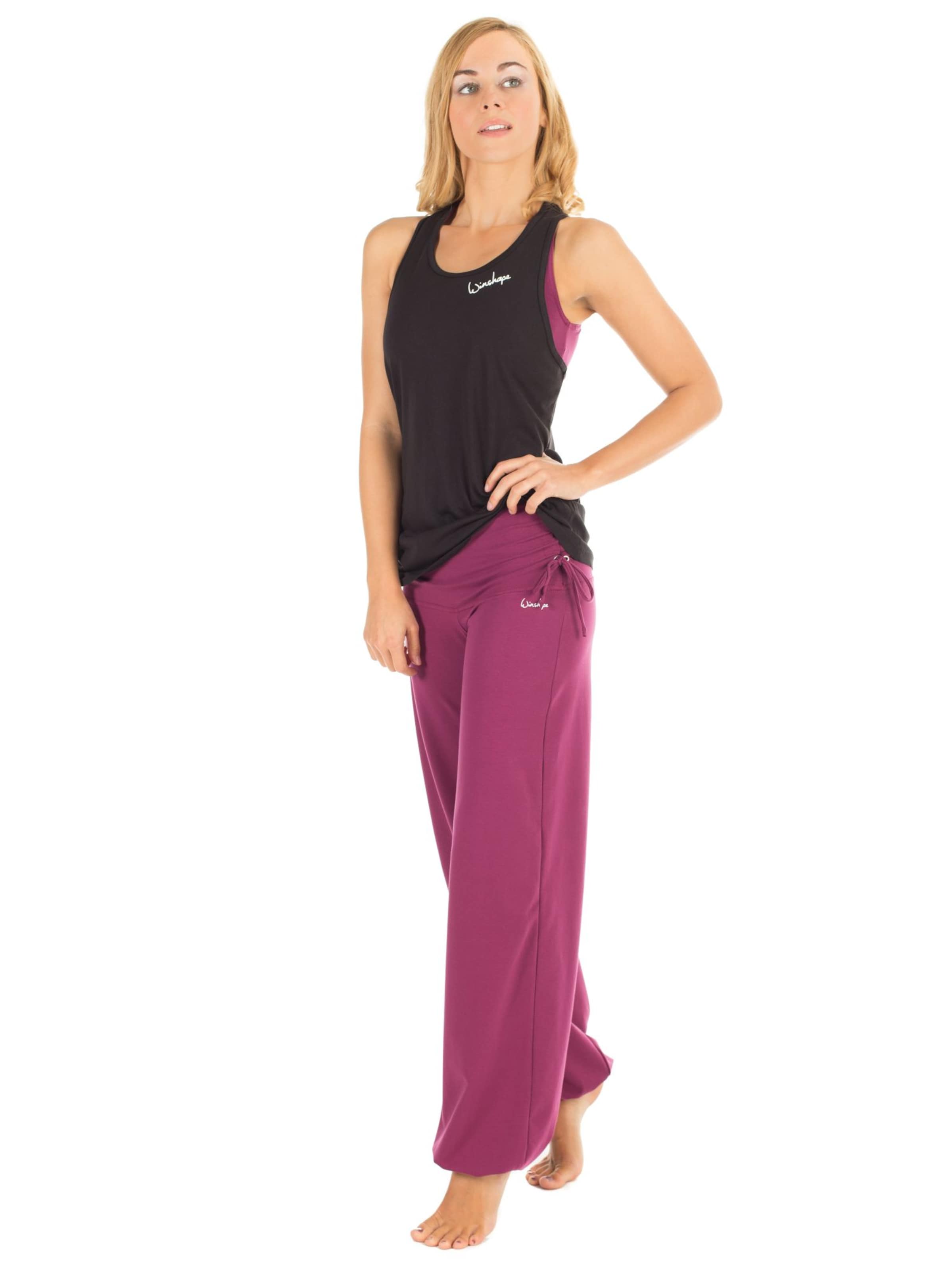 Winshape Tapered Παντελόνι φόρμας 'WH1' σε ροζ