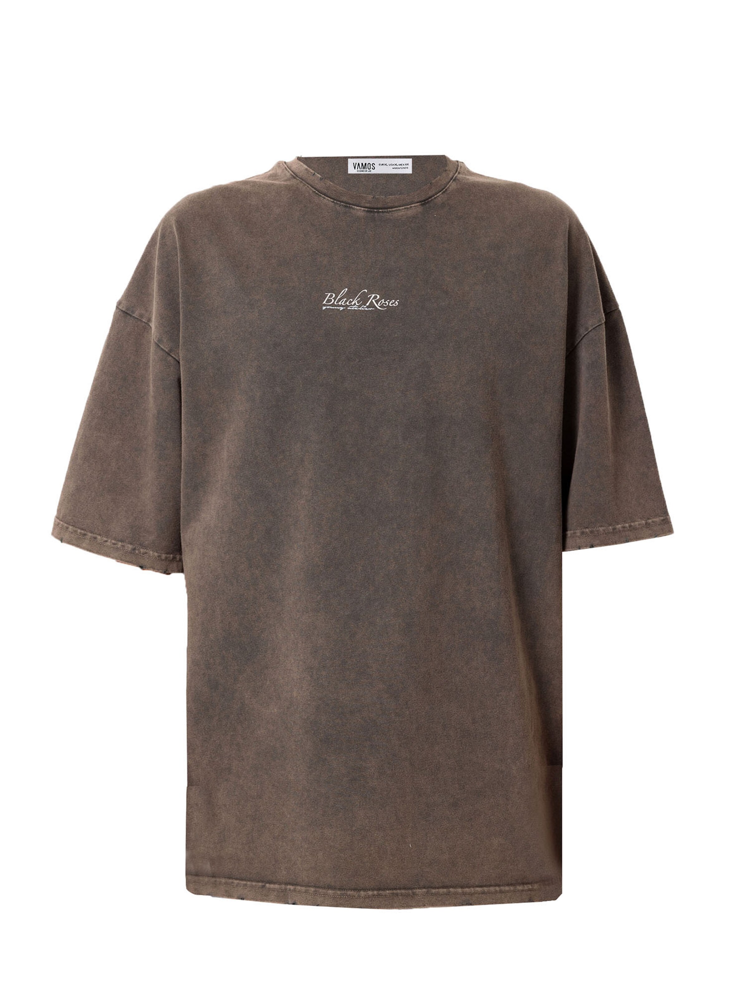brūns VAMOS CLO T-Krekls: no priekšpuses