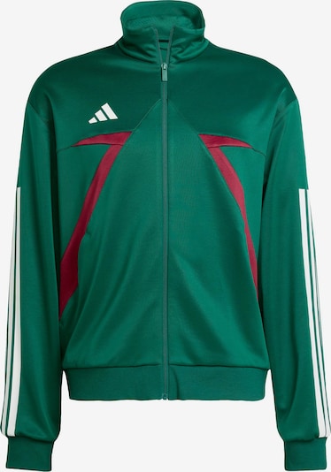 ADIDAS SPORTSWEAR Treenitakki 'House of Tiro Nations' värissä tummanvihreä / karmiininpunaine / valkoinen, Tuotenäkymä