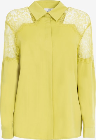Chemisier Influencer en jaune : devant