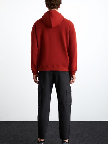 Sweat-shirt Grimelange en rouge