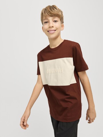 Jack & Jones Junior T-shirt in Braun