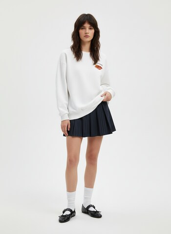 Felpa 'Mimi' di studioselect in bianco