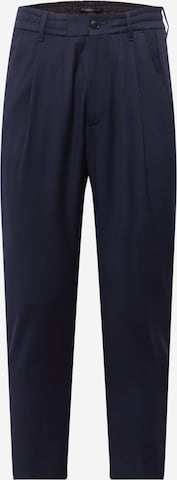 DRYKORN Regular Pleat-front trousers 'CHASY' in Blue: front