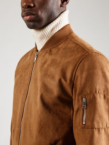 JACK & JONES Jacke 'JJERocky' in Braun