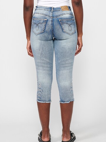 KOROSHI Skinny Jeans i blå