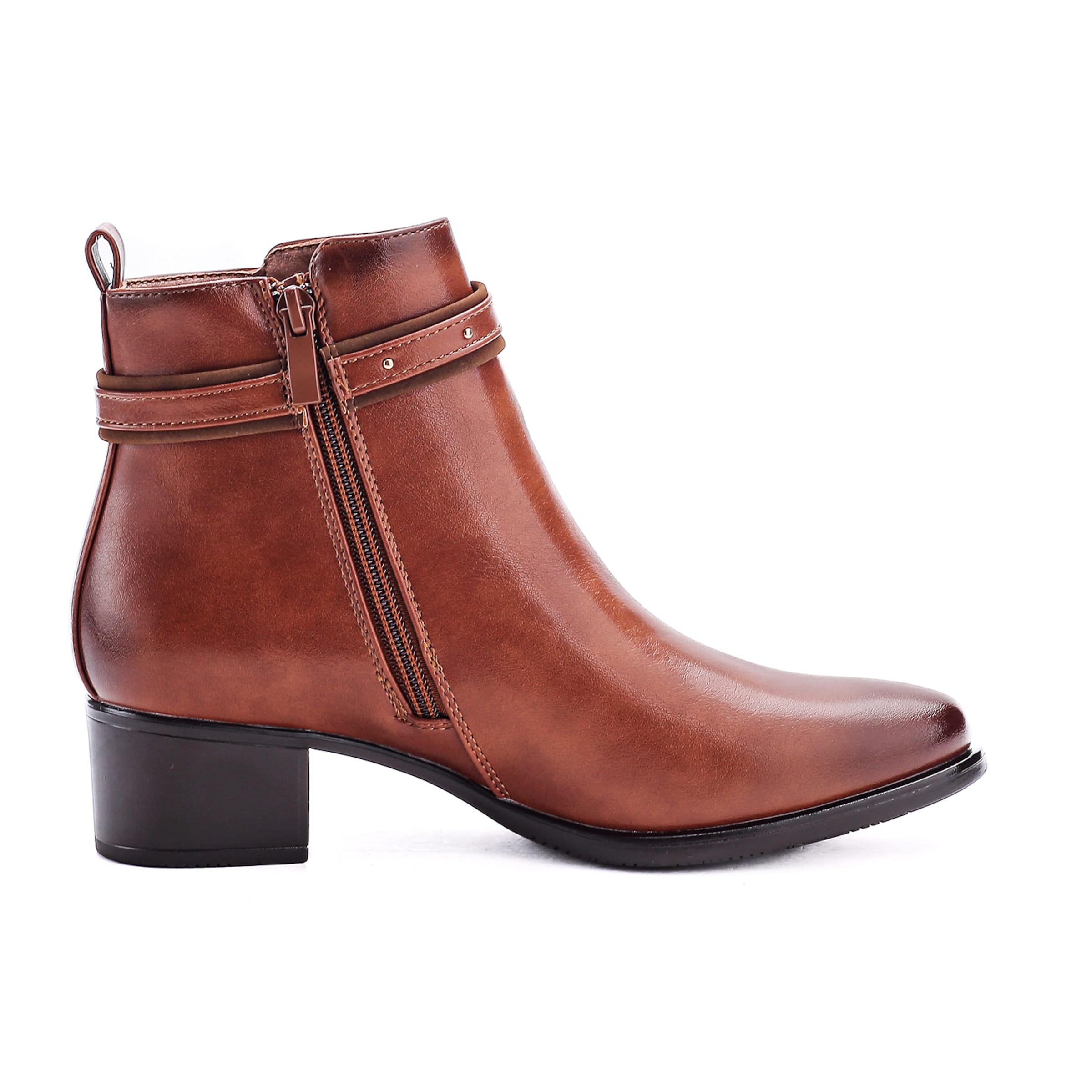 Elara Ankelstøvler i brun