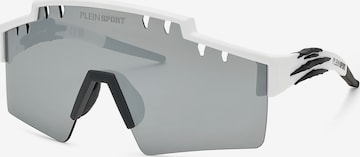 Lunettes de soleil 'Tiger' Plein Sport en gris : devant