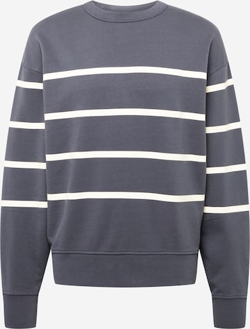 G-Star RAW - Sweatshirt em azul: frente